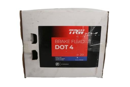 Тормозная жидкость DOT4 TRW PFB420AE 20л