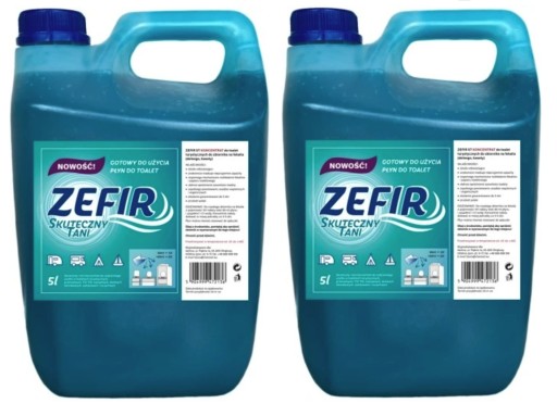 ZEFIR-B5 - Жидкий концентрат для туристических туалетов 2x5l = 10L