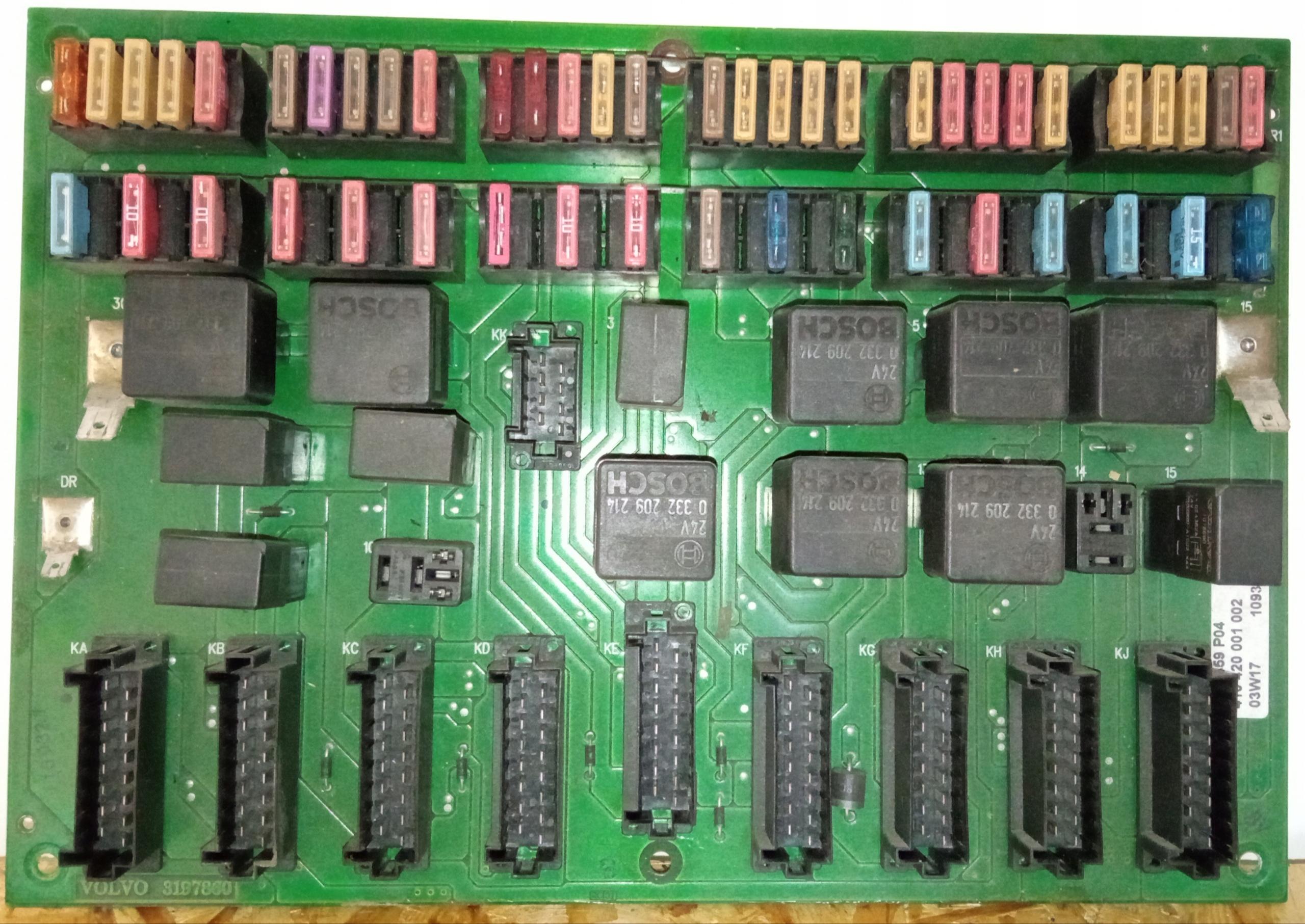 410420001002 3197860 - Пластина запобіжника Volvo FL6