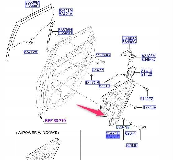 SUB4127 - Kiper kpl Fi 60 до 3,5 t - KPL 4pcs