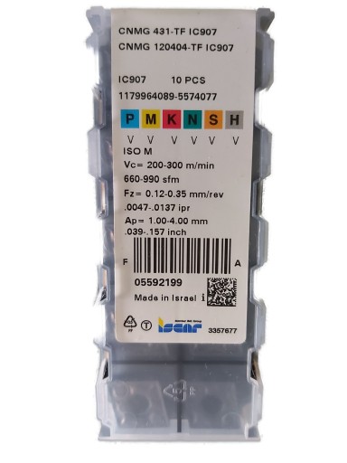 Плата CNMG 120404 TF IC907 ISCAR
