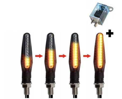 Плаваючі покажчики повороту 12LED 4 шт.