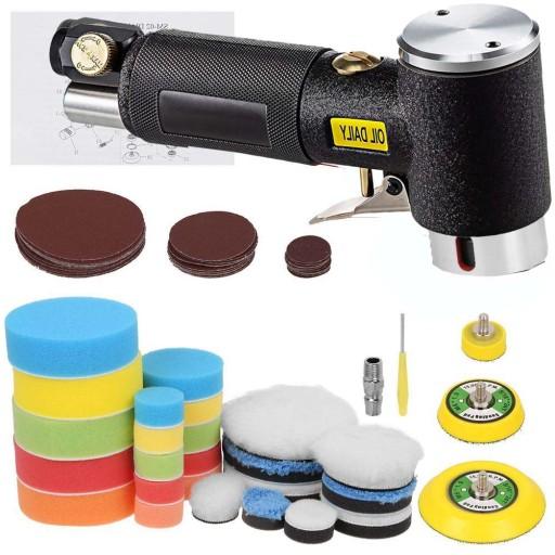 Пневматичний орбітальний полірувальник 25/50/75 мм набір 1