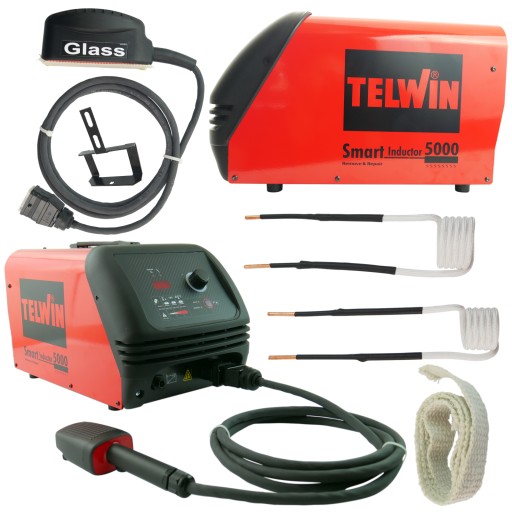 Індукційний нагрівач TELWIN 5000 Котушки Зняття скла GLASS GENIUS