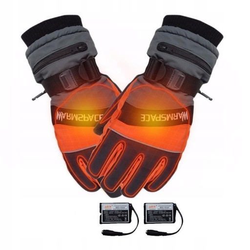 Електричні рукавички з підігрівом зимові рукавички