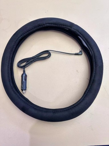 Кришка рульового колеса з підігрівом-Luxury Steering Wheel Heater Black