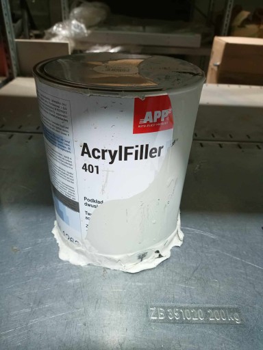 2K заполняющая грунтовка GREY 4л + отвердитель 1л APP AcrylFiller 401 4:1