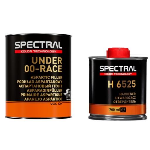 Spectral UNDER 00-Race Black аспартатный грунт 0,7л + отвердитель 0,7л