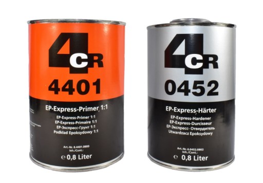 Эпоксидная грунтовка 1k 1: 1 компл.1,6 л 4CR 4401