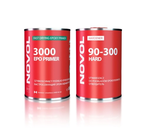 Эпоксидная грунтовка Novol 3000 EPO PRIMER 800ml отвердитель