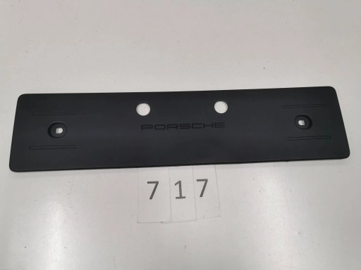 Блокнот номерного знака PORSCHE Cayenne 9Y Coupe 717.