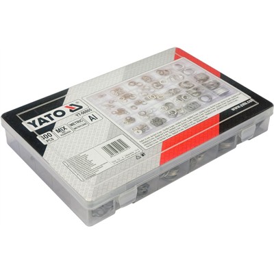 Алюминиевые шайбы набор 300шт смешанных размеров