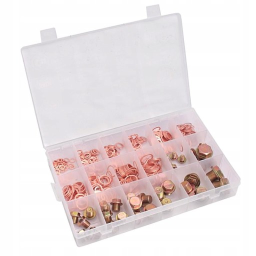 Шайбы и сливные пробки 534 элементов BOXX