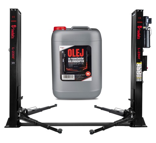 Підйомник двоколонний Автоматична майстерня REDATS L-230F 4T + OIL 230V