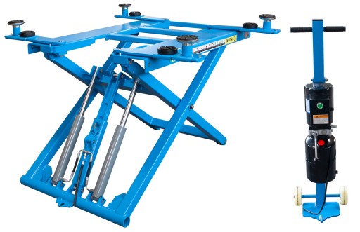 Мобильный ножничный подъемник 2800 кг Купчик