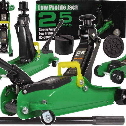 АВТОМОБИЛЬНЫЙ домкрат Żaba Jack 2.5T M80242 НИЗКОПРОФИЛЬНЫЙ ПОДЪЕМНИК