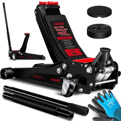 Гидравлический автомобильный подъемник 3T Frog, 70-470 мм, ПРОЧНЫЙ ТВЕРДЫЙ ДОМКРАТ