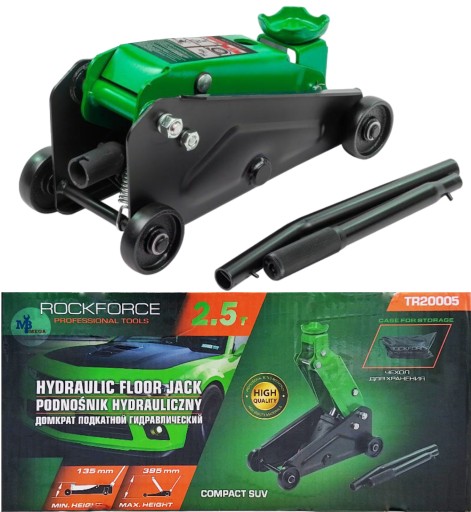 Домкрат автомайстерні Żaba 2.5t 135-395mm