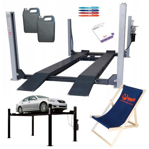 Чотирьохколонковий підйомник 5T спеціалізований для геометрії GRUBBER SDW50