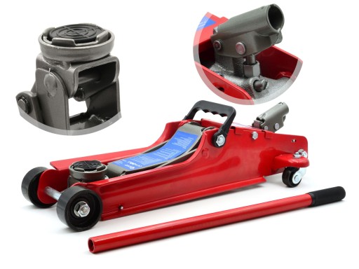 Гідравлічний підйомник 2.5T ŻABA низький 85-385мм