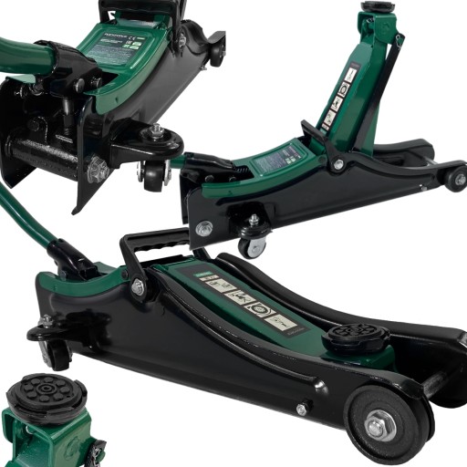 Жаба гідравлічна 2т гума 80-380мм 2000р