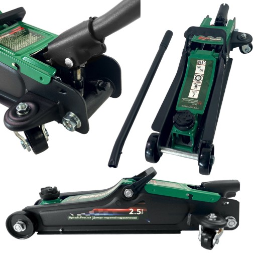 Гидроподъемник, крестовина, резиновый домкрат, 2,5 т.