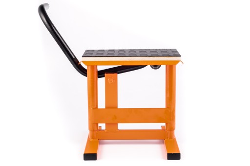 Мотопідйомник, стійка ендуро крос, сервісна гума, помаранчевий, HLP