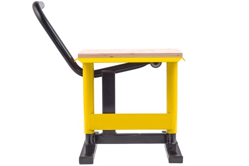 Мотопідйомна стійка для крос-ендуро сервісу, жовта, висота 31/40см