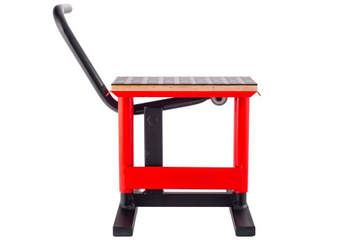 Підйомна стійка для мотоцикла крос ендуро з гумовим сервісом червоний HLP