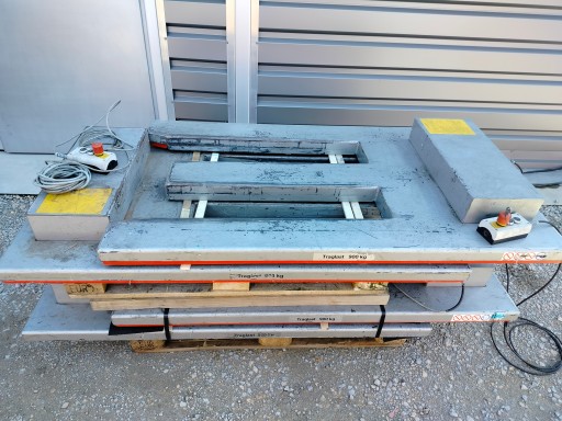 Ножничний підйомник для європалет 900 кг