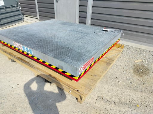 Ножичний підйомник рампа стіл платформа оцинкована 2,00м х 2,50м 3000кг