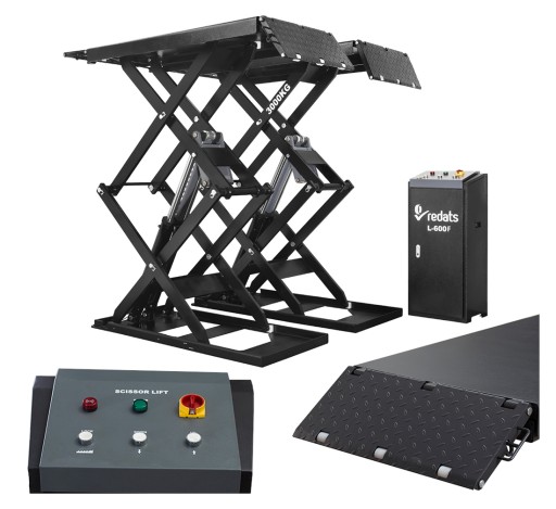 Ножичний автомобільний підйомник REDATS 3t L-600F