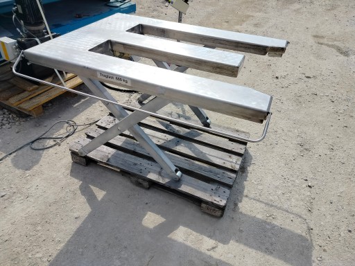 Платформа ножичного підйомника з нержавіючої сталі 600 кг