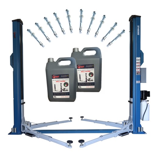 Автопідйомник двоколонний 4.5Т, автомат, 3х3 стріли + ПЕРЕХОДНИКИ
