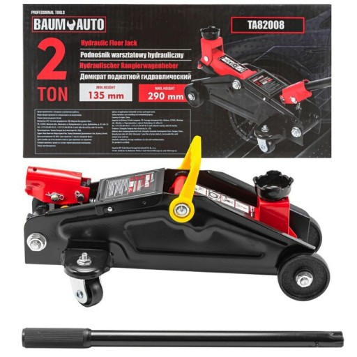 Гідравлічний автопідйомник жаба 2т домкрат