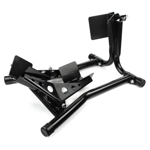 Підйомна підставка з тримачем для колеса і люлькою для транспортування мотоцикла