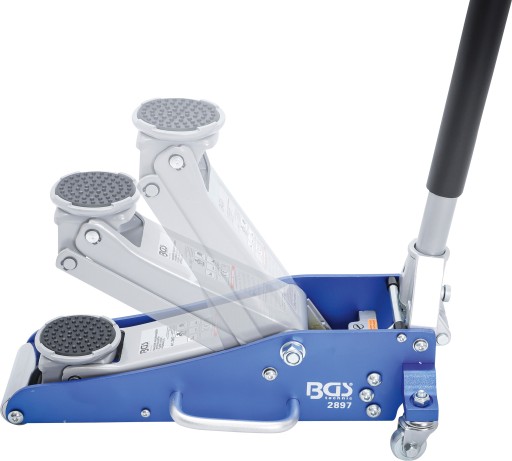 Низкая крестовина для легковых автомобилей, алюминий и сталь, 1,5 т BGS