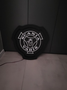 Светящийся светодиодный логотип для SCANIA