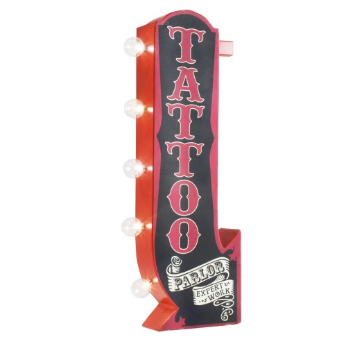 Світлова 3D-вивіска, світлодіодне татуювання на стіні, хіт-подарунок