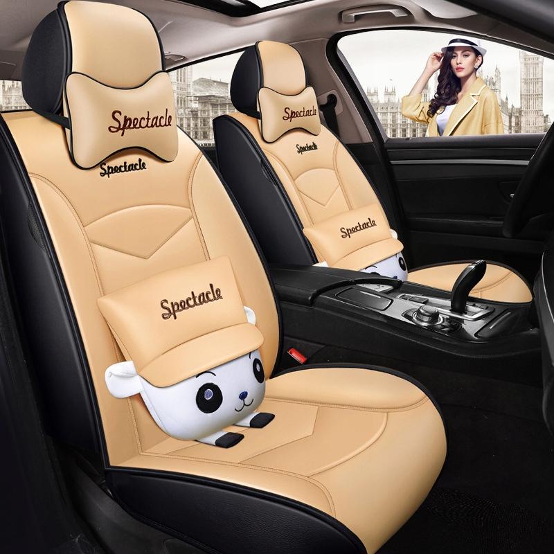 Подушка Для Автокрісла Повна Шкіра