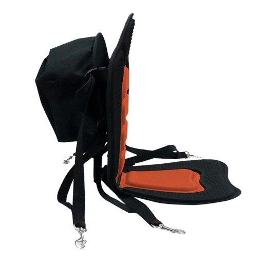 318108 - Подушка для сидіння каяка кемпінг стадіон сидіння чорний