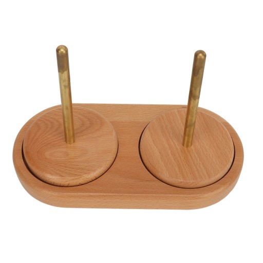 Подвійний тримач пряжі знімна Обертова підставка для кульок з FG