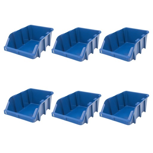 Контейнер ДЛЯ МАСТЕРСКОЙ ЛОТОК НАБОР ДЛЯ ХРАНЕНИЯ 6 ШТ. Пластик 315x497x190мм