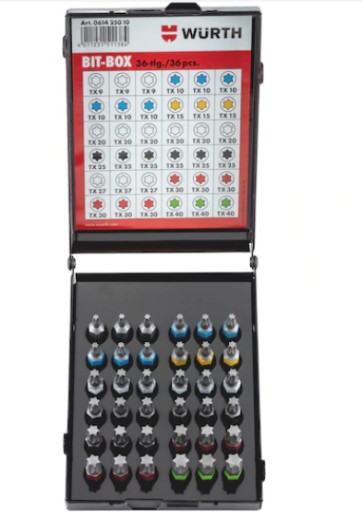 Контейнер з бітами TX C 6.3 (1/4) 36 шт.