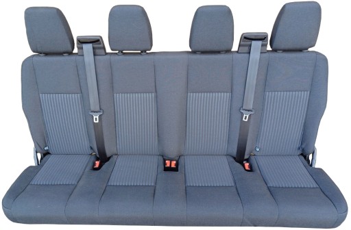 Чехлы на сиденья FORD TRANSIT Mk8 2014-2024 7 человек Brygadówka Bench
