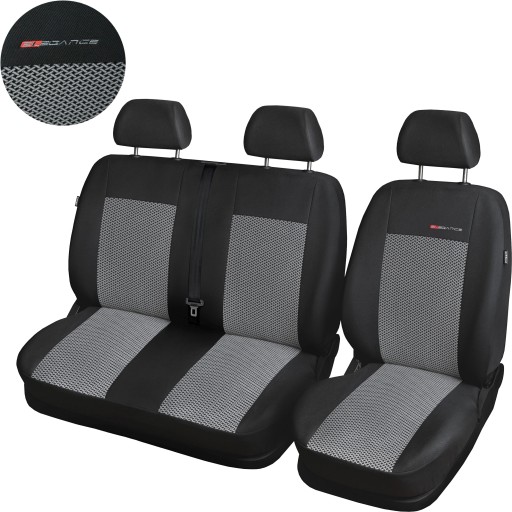 Чохли ЗАМІРИ Opel MOVANO B Renault MASTER 3x1 2010-2019 рр. P2