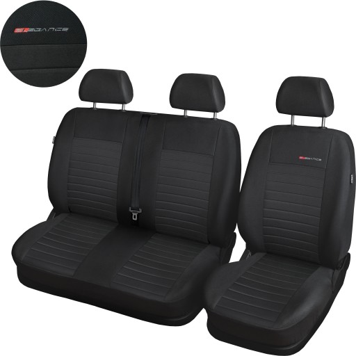 ЗАМІР чохли на VW T6 1+2 3-міс. з 2015 року P4