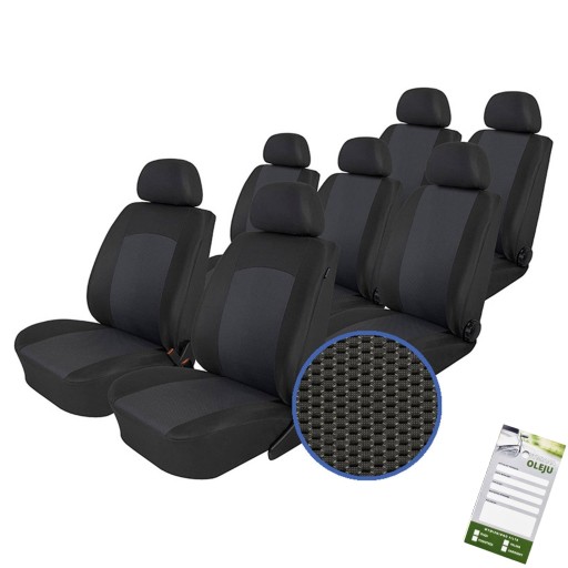 Изготовленные на заказ чехлы на сиденья Dacia Lodgy 2012 2013 2014 2015 2016 2017 2018 2019 2020