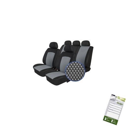 Чохли на сидіння Fiat Doblo II 2010 2011 2012 2013 2014 2015 2016 2017 2018