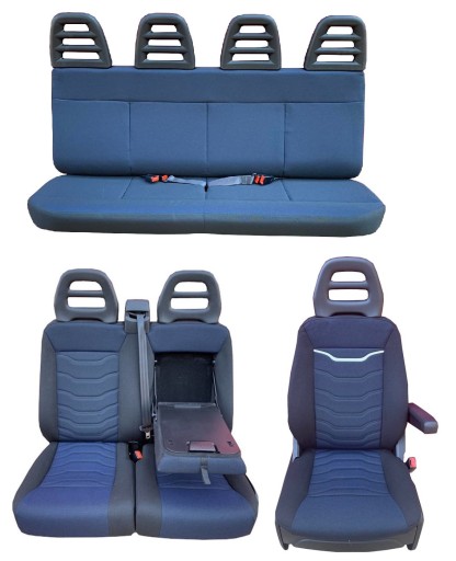 Чохли Новий IVECO DAILY 6 2022 р.в. - 7 чоловік Doka Brigade